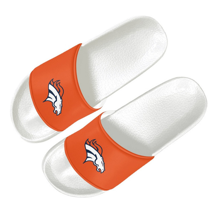 Men's Denver Broncos Flip Flops 001